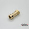  Smart Car Wheels Chassis DC Gear Motor Hex Coupling 5mm 30mm Gold Tone 