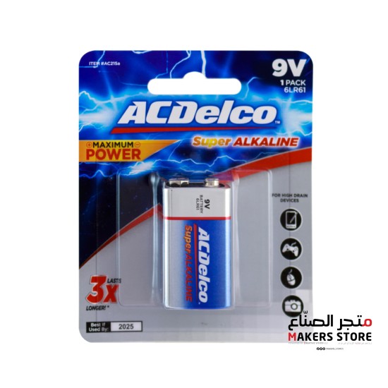 ACDeleco super ALKALINE 9V