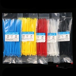 3X150MM Self-Locking Plastic Nylon Wire Zip Ties Cable Tie