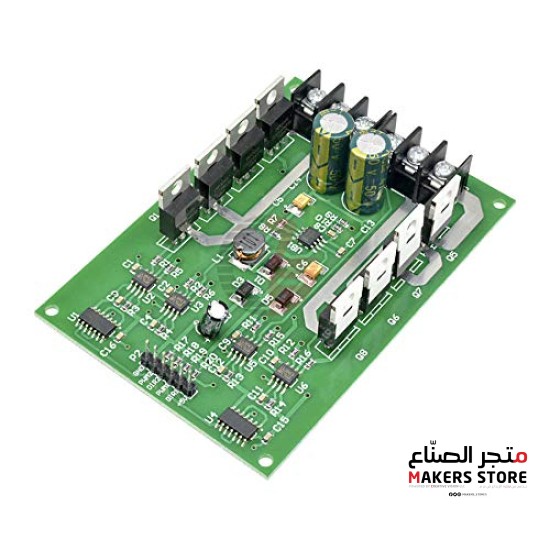 Dual DC Motor Driver Board H-Bridge PWM MOSFET IRF3205 12V 24V 10A Peak 30A with Brake Function