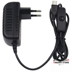 5V 3A Type C Power Adapter with ON/OFF Button UK Plug