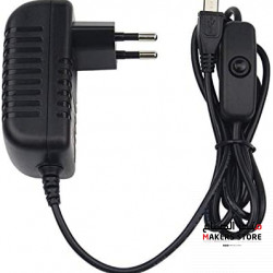 5V 3A Type C Power Adapter with ON/OFF Button UK Plug