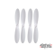 4pcs/set 55mm White Propeller