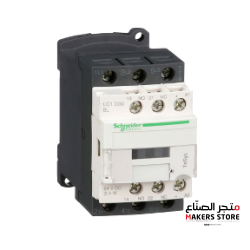 SCHNEIDER ELECTRIC 3-pole  D contactor - 3P(3 NO) - AC-3  440 V 9 A - 230 V AC coil