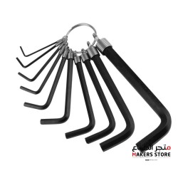 8 in 1 Metric Combination Hex Key Allen Wrench, including 1.5mm-10mm