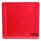 Plastic Square Plate 365x254x63mm Red