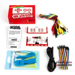 Makey Set Deluxe Kit with USB Cable Dupont Line Alligator Clips for Children