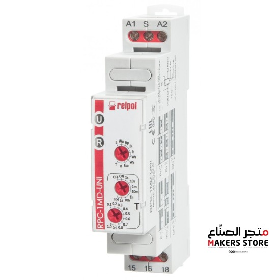 MULTIFUNCTION TIME RELAY 12 240VAC/DC