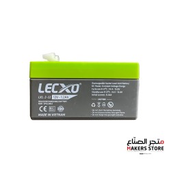 12V 1.2Ah Lead Acid Dry Battery  Lecxo 