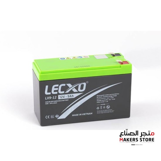 12V 9Ah lead acid rechargeable battery LECXO