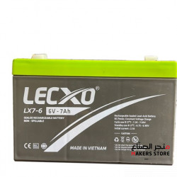 6V 7Ah Lead Acid BAttery - LECXO