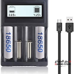 LECXO Smart Digital battery charger