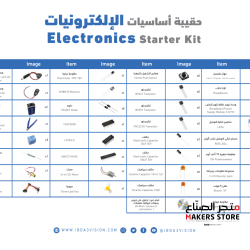 حقيبة أساسيات الإلكترونيات Electronics Starter Kit