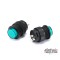 Green R16-503A 16MM 2PIN Momentary Self- Reset Mini Push Button Switch without Light
