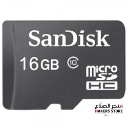16GB SanDisk Micro SD memory card C10