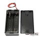 2 x AA Battery Holder Box, With Cover/on-off