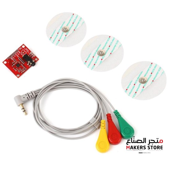 Ecg module AD8232 ecg measurement pulse heart ecg monitoring sensor module kit