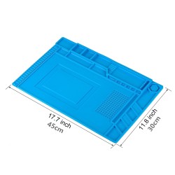  Magnetic Heat Insulation Silicone Working Mat 45*30CM