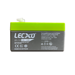12v 1.2Ah Lead Acid Battery - Lecxo