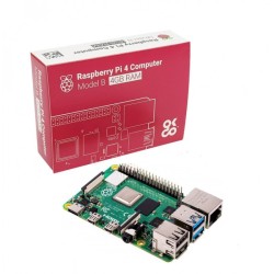 Raspberry pi 4 4GB RAM 4K display ports 64bit USB3.0 Bluetooth 5.0 E14 Version 
