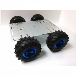  Metal Tank Robot Smart Car Chassis Big Tyre