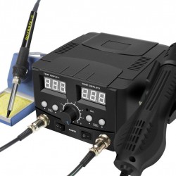 750W Hot Air and Soldering Iron 2-in-1 Rework Station