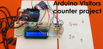 Arduino Visitor Counter Project